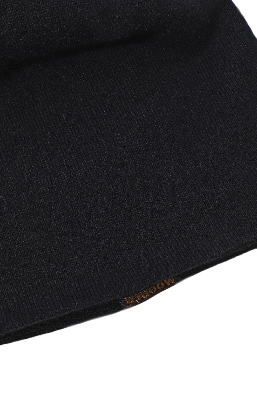 Двусторонняя шапка из кашемира MOORER, арт. CUFFIAREVER-CWS/M0UBE100002, фото 3