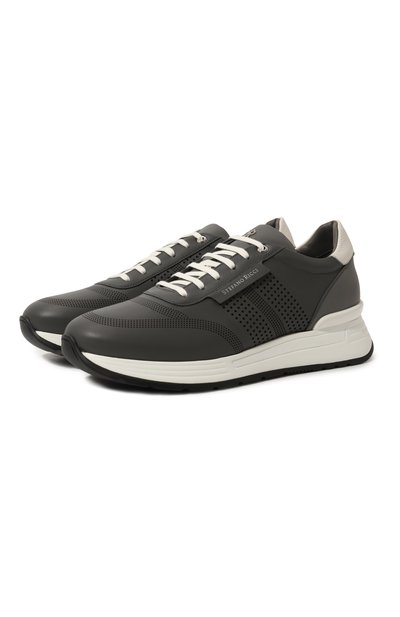 Мужские кожаные кроссовки STEFANO RICCI, арт. UV26EG6499/WY