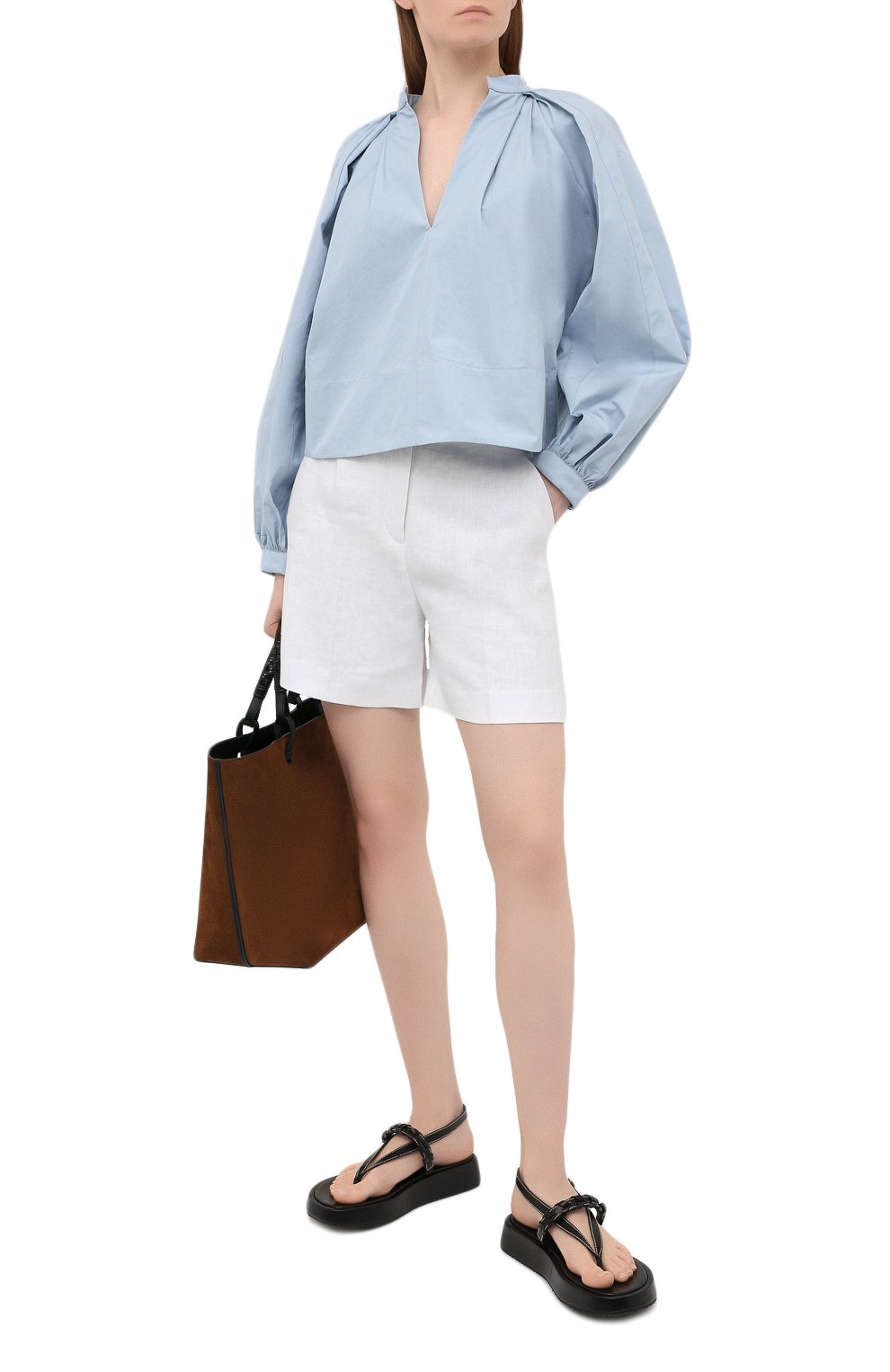 Льняные шорты LORO PIANA, арт. FAL5943, фото 2