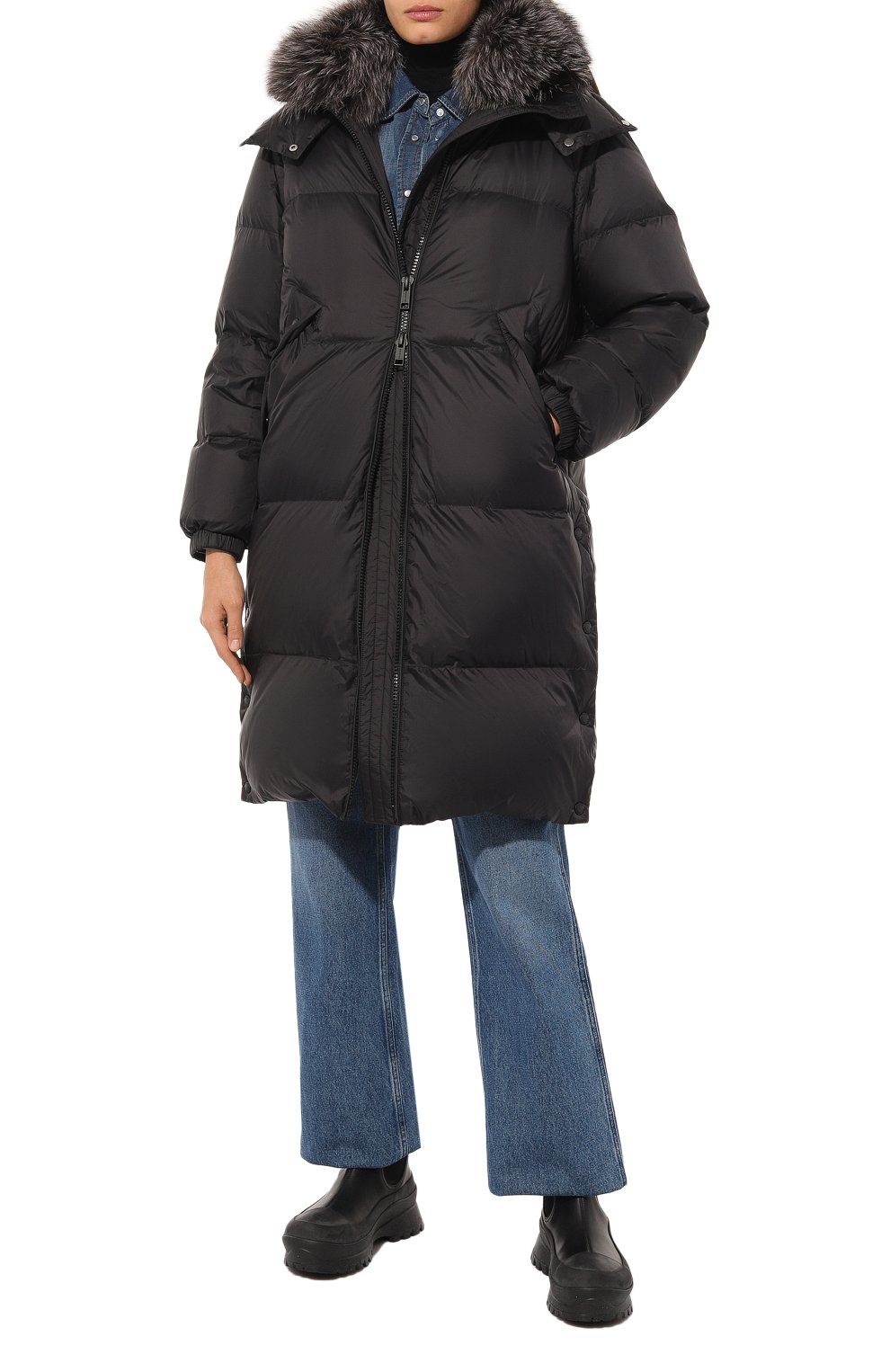 Пуховик YVES SALOMON, арт. 23WFM06000D0RD, фото 2