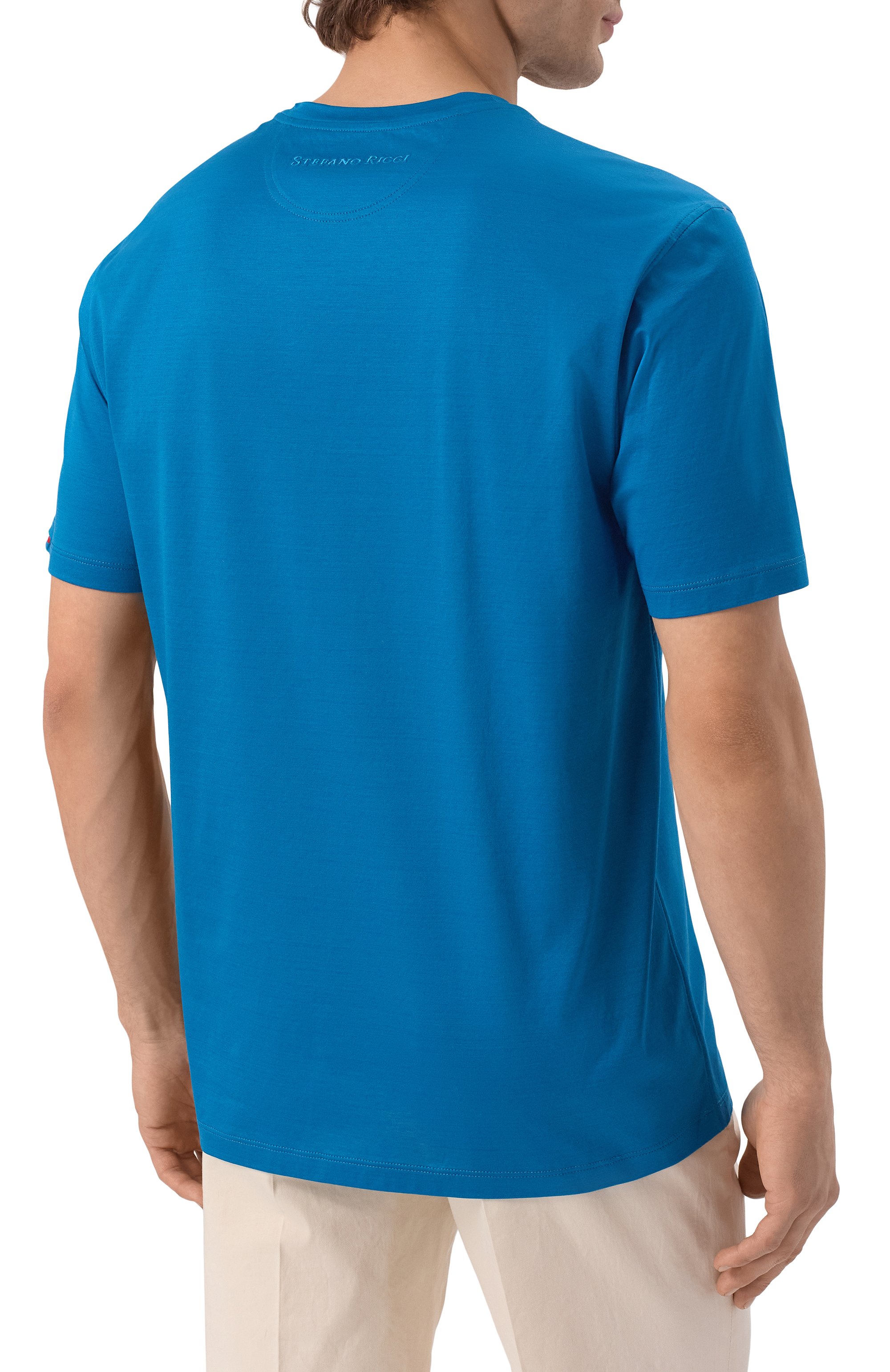 Хлопковая футболка STEFANO RICCI, арт. MNH5204330/TE0001, фото 4