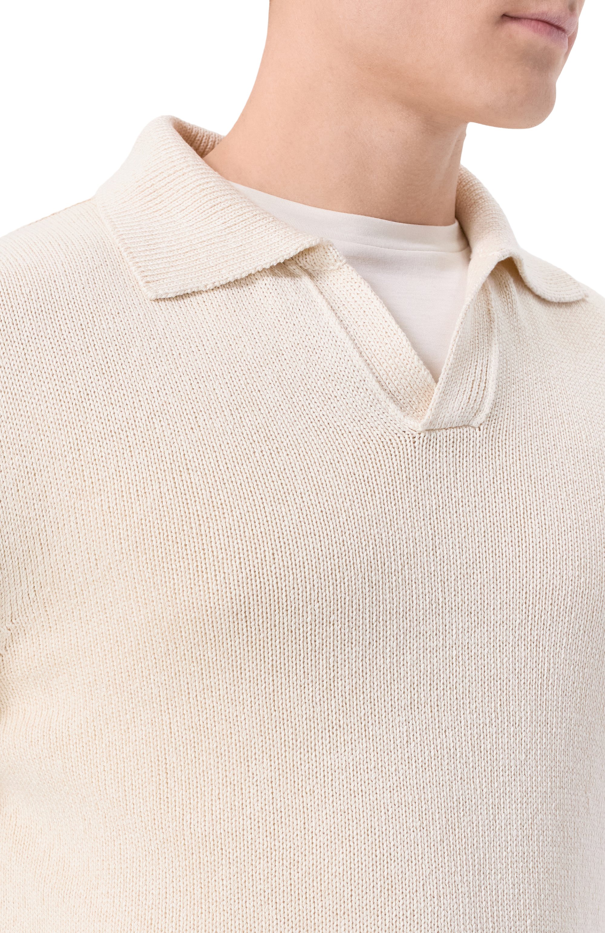 Поло из шелка и льна MVST, арт. 25E/X1P/0/A013/7660, фото 5