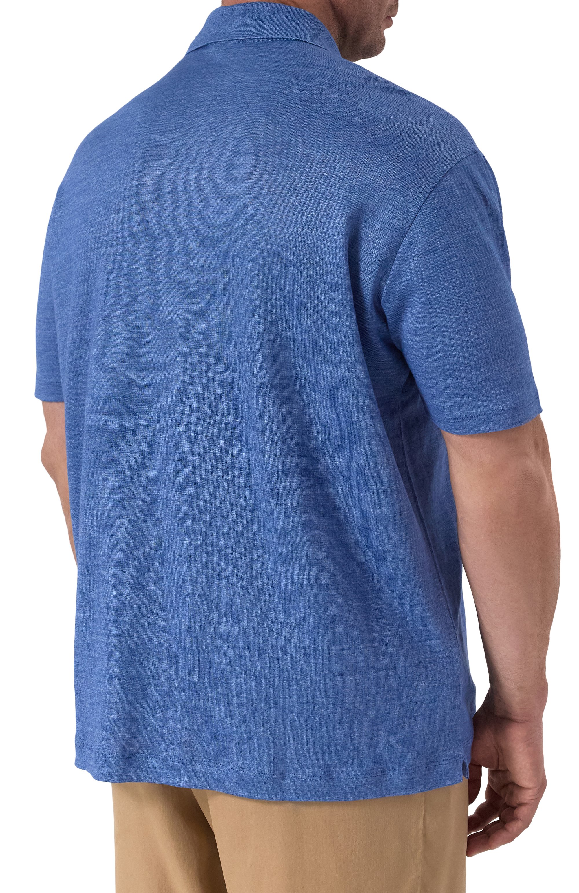 Льняное поло PAUL&SHARK, арт. 25411243/5XL, фото 4