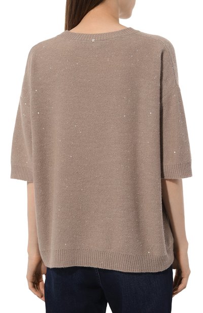 Пуловер из шерсти и шелка LORENA ANTONIAZZI, арт. I24129TM05C/2989, фото 4