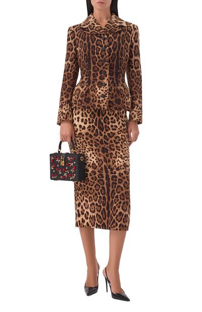 Сумка dolce box DOLCE & GABBANA черного цвета по цене 786500 руб., арт. BB5970/CZ197, фото 3 Сумка dolce box DOLCE & GABBANA, арт. BB5970/CZ197, фото 3