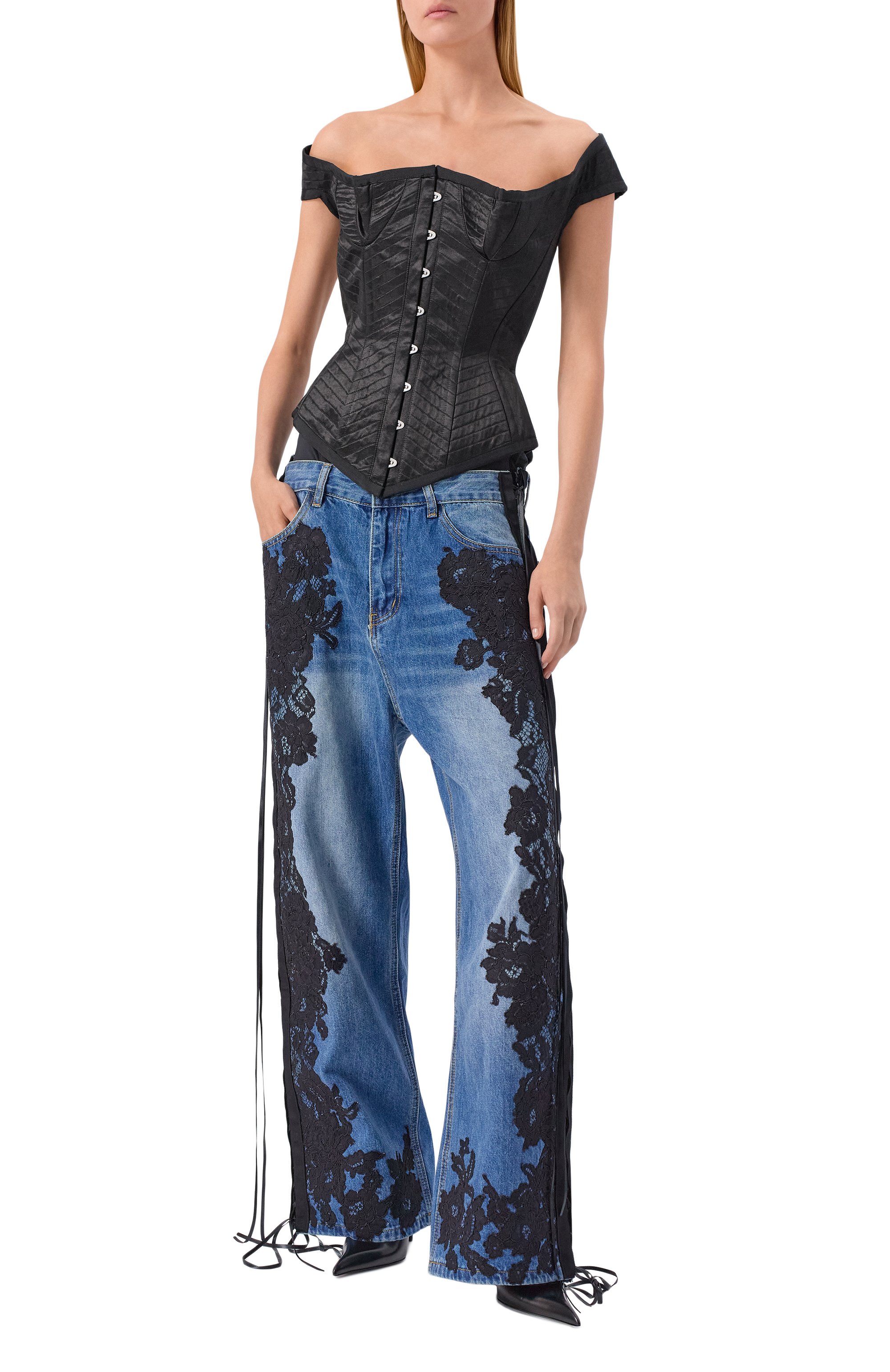 Атласный топ-корсет DANIIL ANTSIFEROV, арт. DA_1175B, фото 2