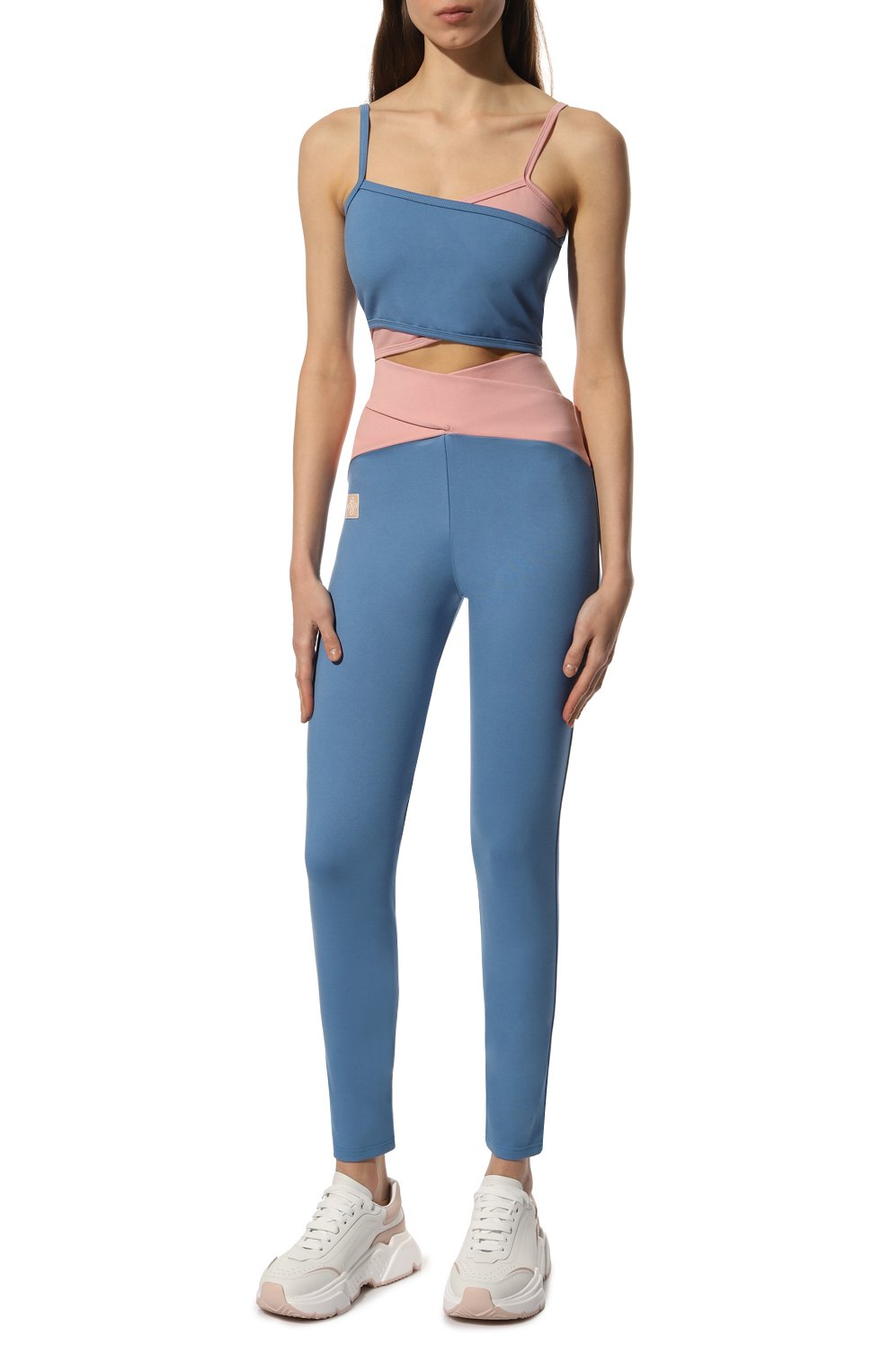 Топ EVERREVER голубого цвета по цене 3990 руб., арт. RE-T-B-02, фото 2 Топ EVERREVER, арт. RE-T-B-02, фото 2