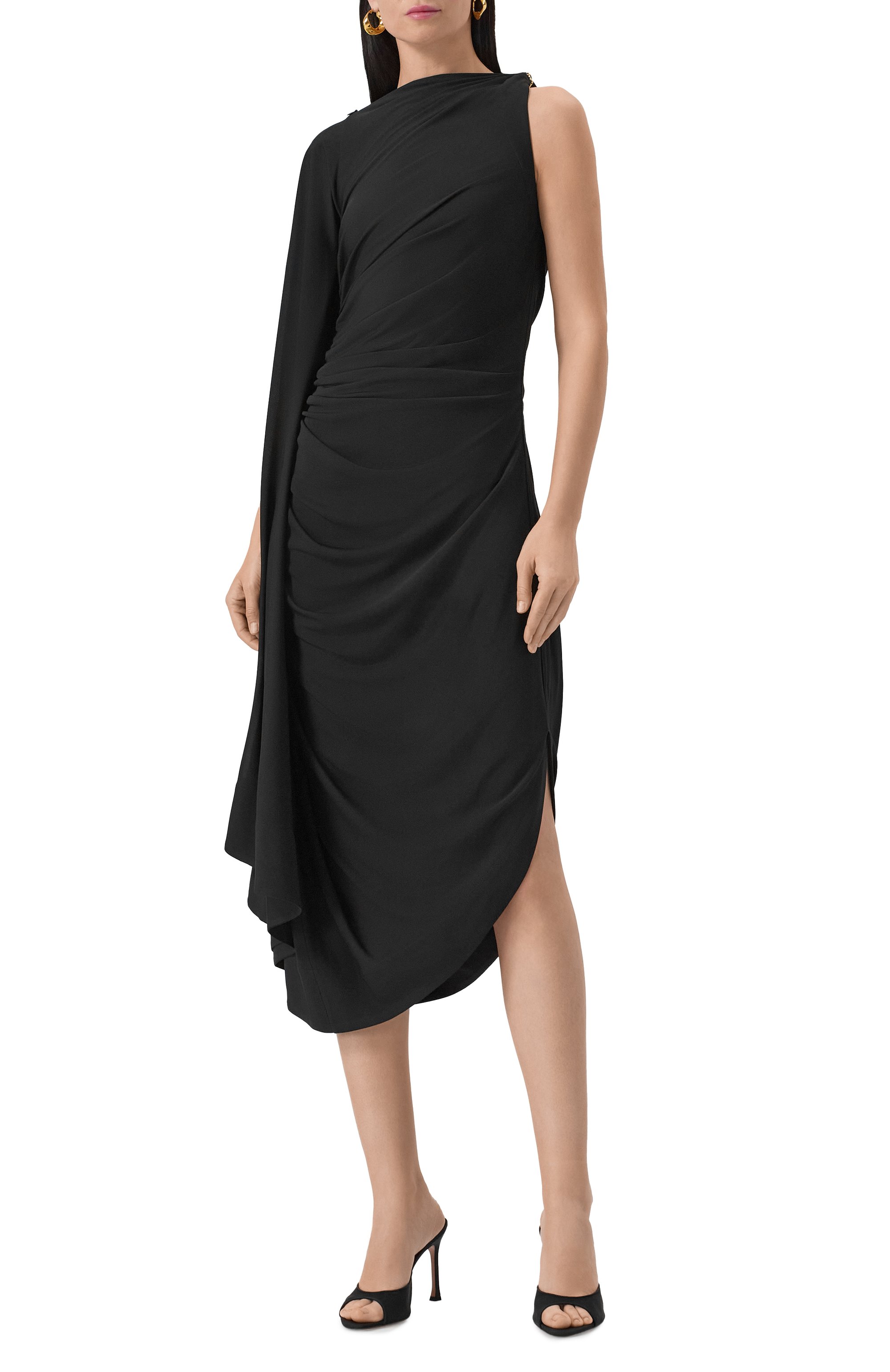 Платье из вискозы BOTTEGA VENETA, арт. 819930/V4N20, фото 3