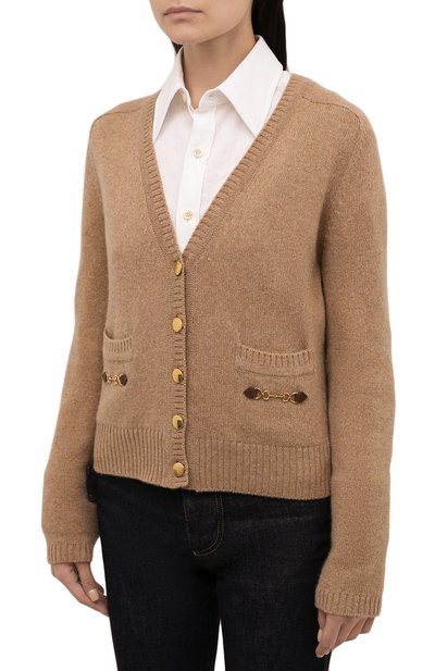 Кашемировый кардиган GUCCI, арт. 628412/XKBH9, фото 3