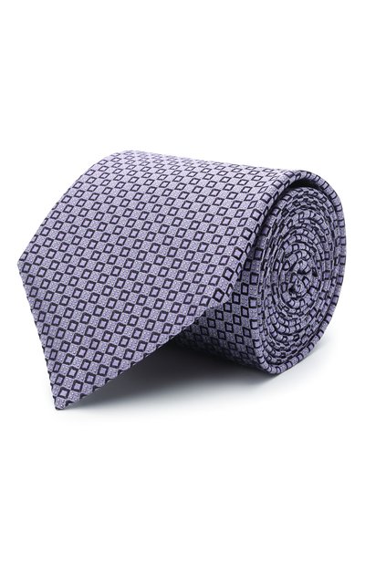 Мужской шелковый галстук CANALI, арт. 70/HJ03077