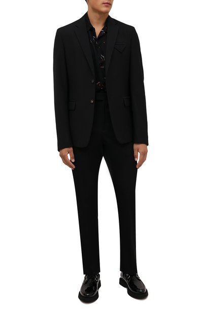 Кожаные дерби teddy SAINT LAURENT, арт. 668891/1TV00, фото 2