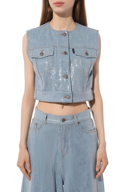 Джинсовый жилет HAIKURE, арт. HEW09104DF135L0842, фото 3