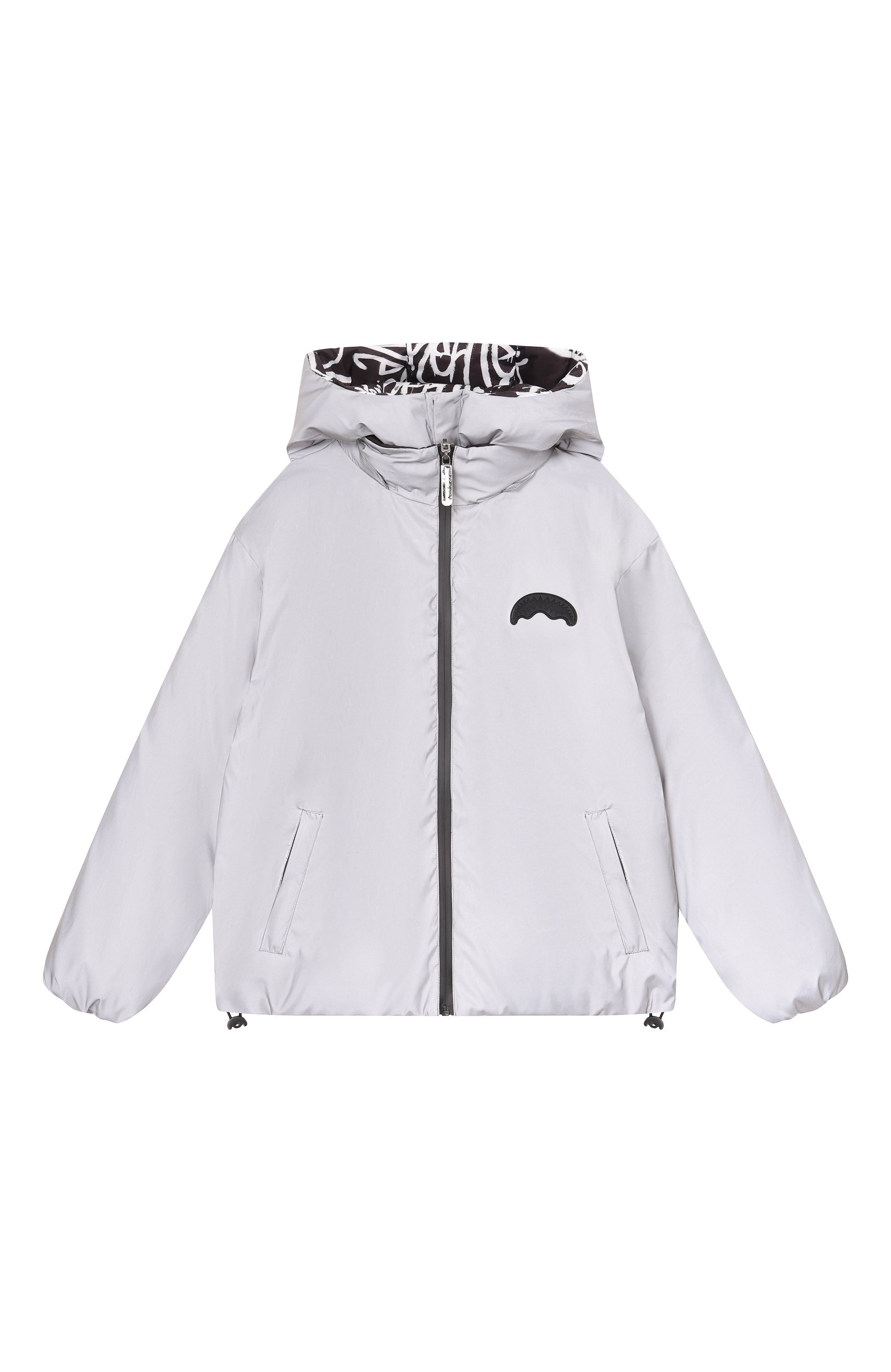 Двусторонняя куртка SPRAYGROUND, арт. SPY1563/GRAFFITI REFLECTIVE D0UBLE PADDED JACKET, фото 1