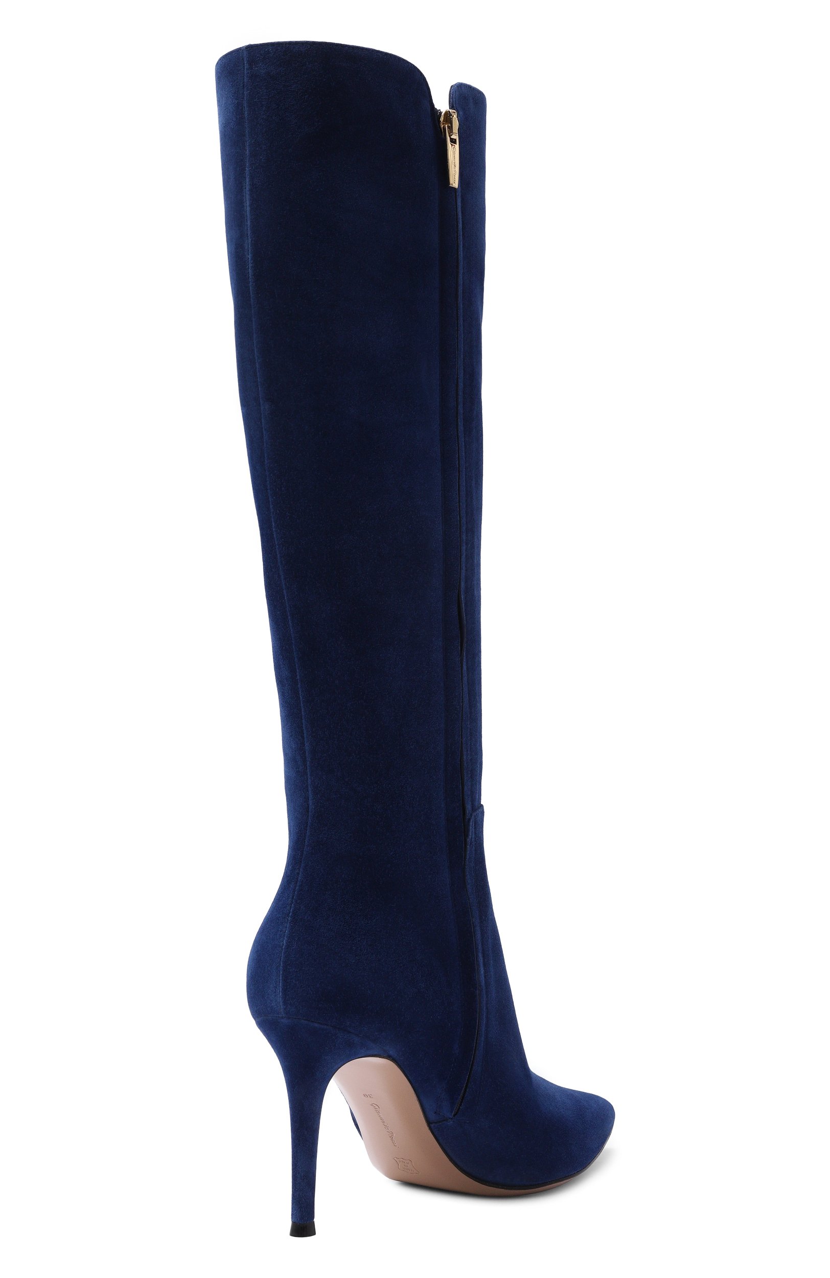 Замшевые сапоги levy 85 GIANVITO ROSSI, арт. G80031.85RIC.C45NAVY, фото 5