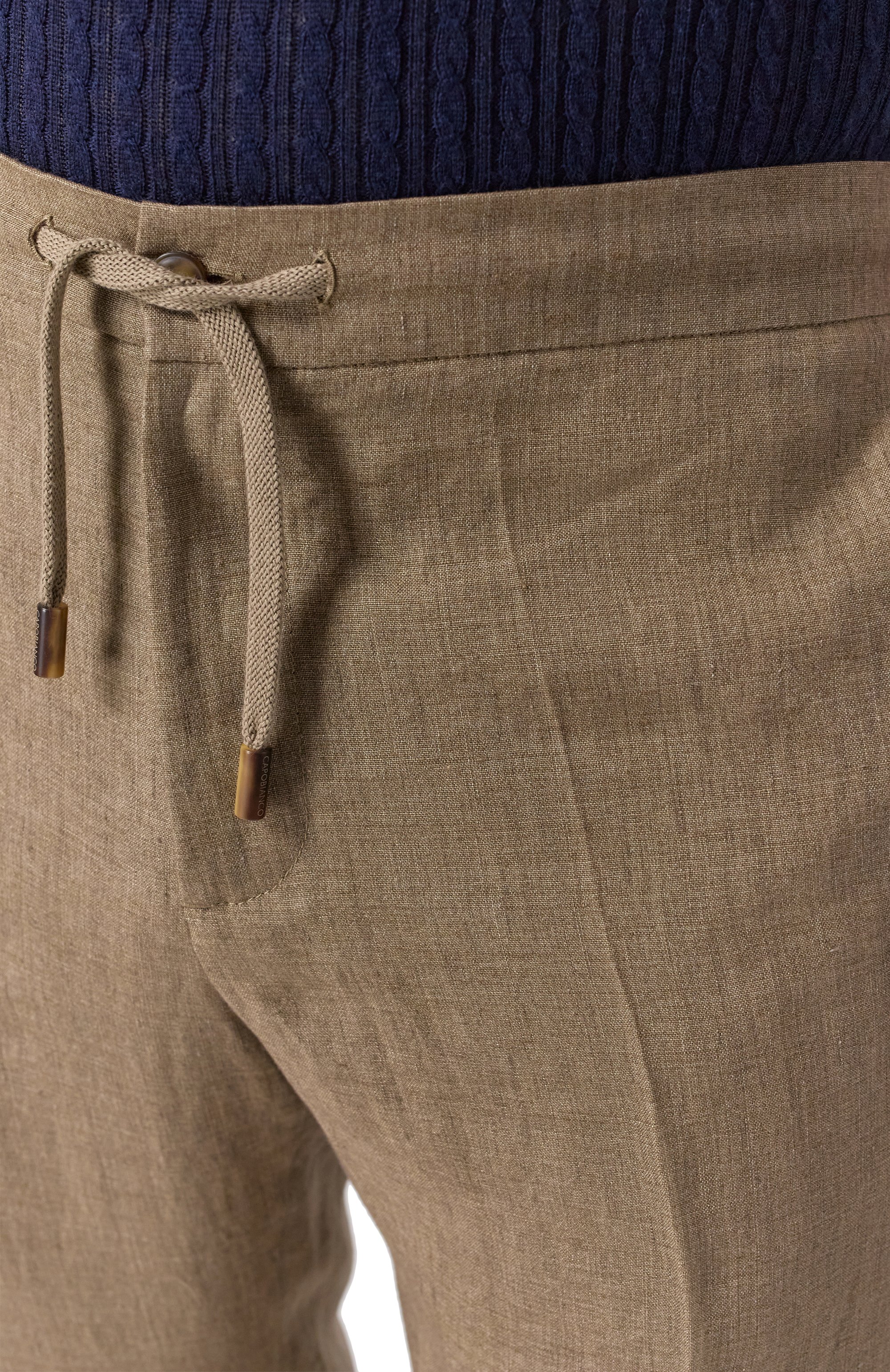 Льняные брюки CAPOBIANCO, арт. 18M810.LL00., фото 5