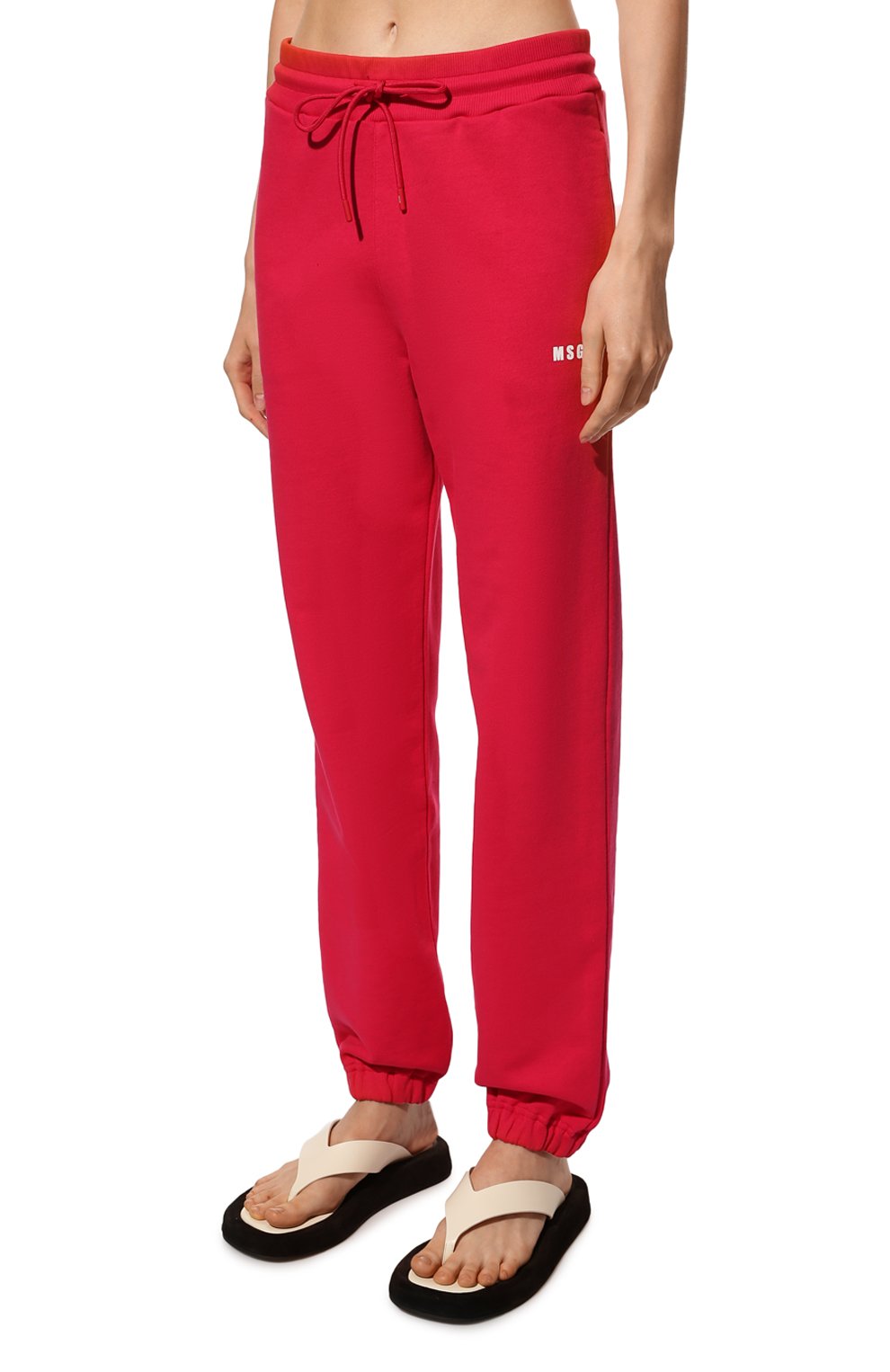Хлопковые джоггеры MSGM, арт. 3341MDP500 227799, фото 3