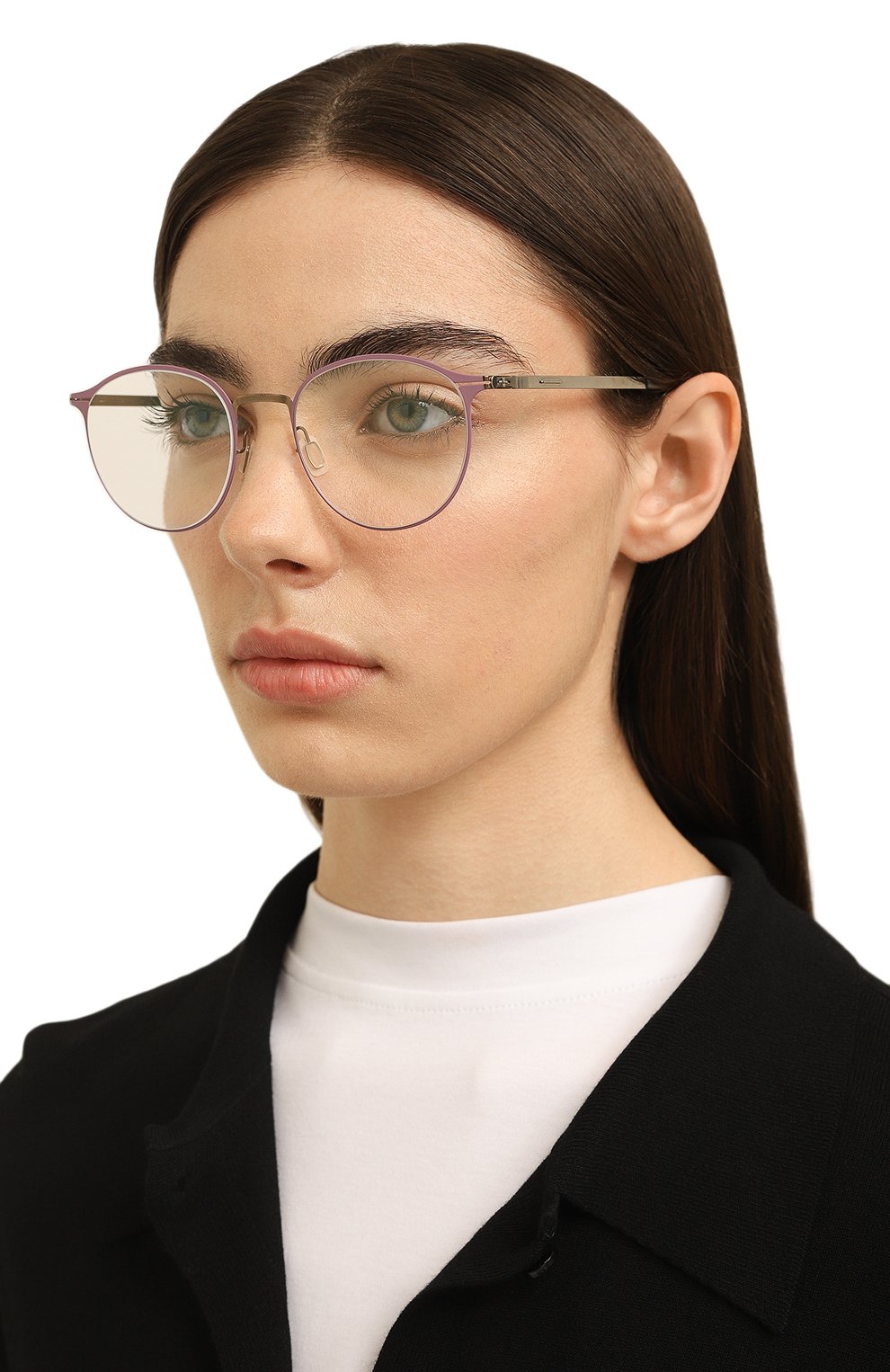 Оправа IC! BERLIN, арт. IB-AMIHAN SE 0RCHID BR0NZE WARM GREY RX-CLEAR D0NN, фото 2