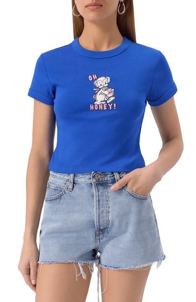 Хлопковая футболка HUGO BLUE, арт. 50545062, фото 3