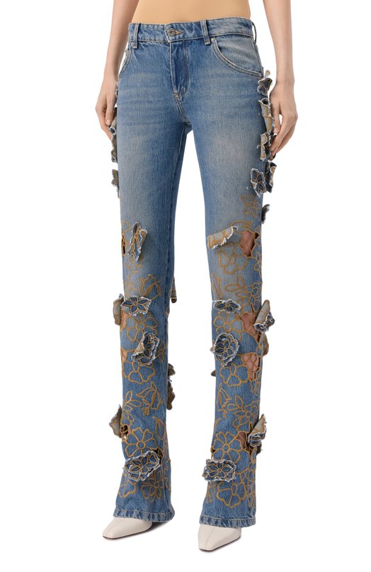 Джинсы Blumarine 4J113A Голубой  4J113A Фото 3