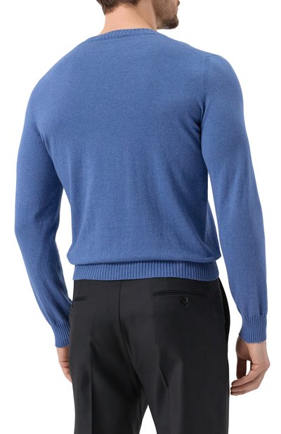 Джемпер из хлопка и кашемира GRAN SASSO, арт. 57167/23216, фото 4