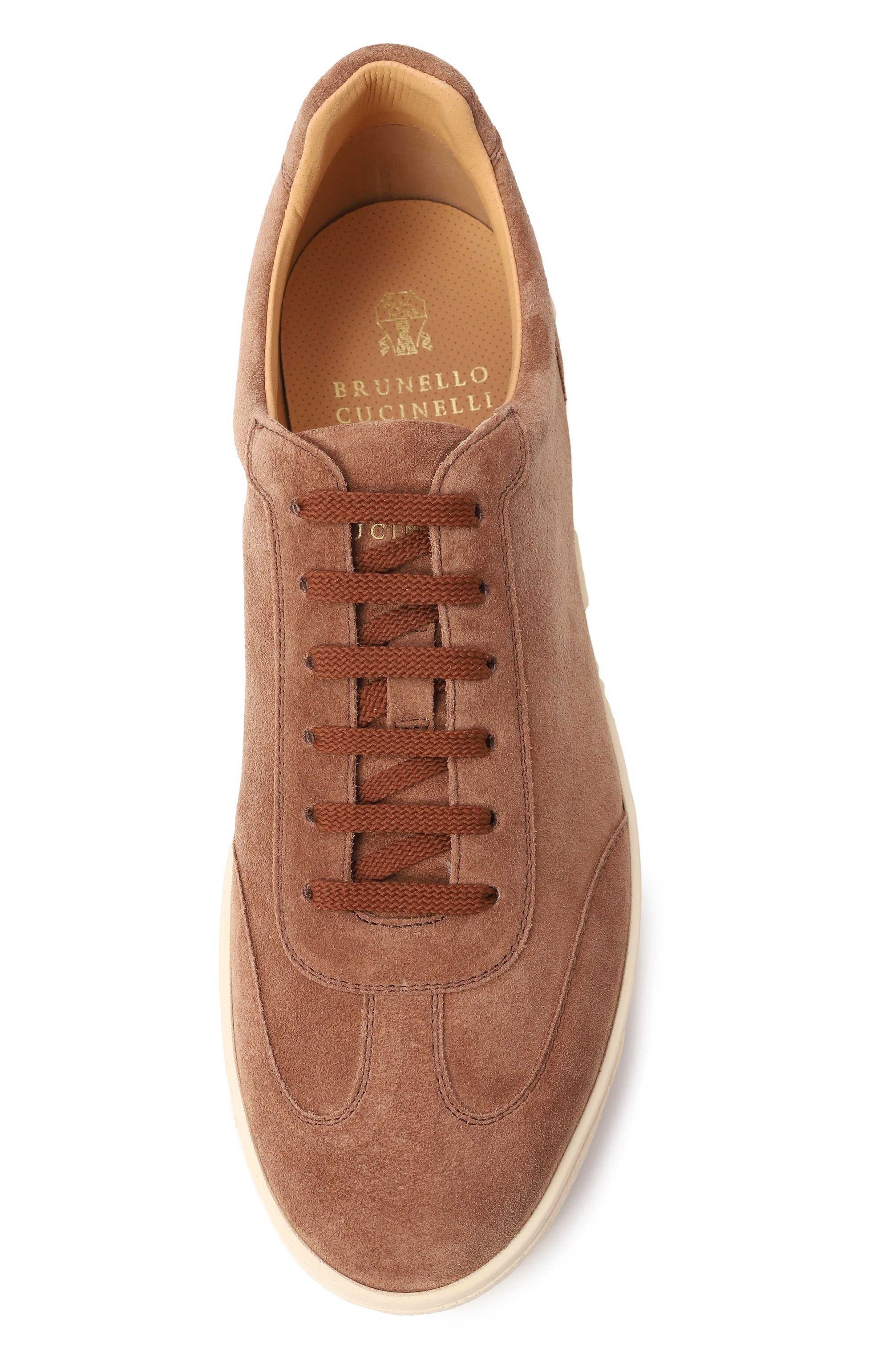 Замшевые кеды BRUNELLO CUCINELLI, арт. MZUSILN311, фото 6