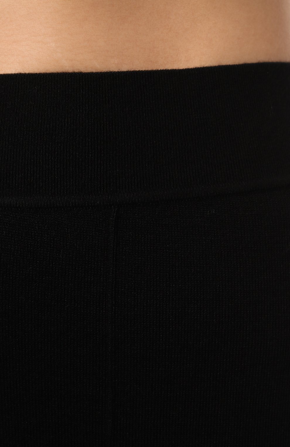 Шерстяные брюки ALLUDE черного цвета по цене 39950 руб., арт. 245/64031, фото 5 Шерстяные брюки ALLUDE, арт. 245/64031, фото 5