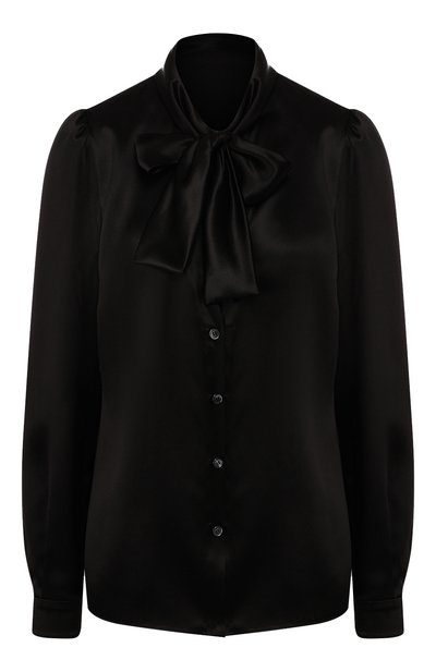 Женская атласная блузка DOLCE & GABBANA, арт. F5L63T/FU1AU