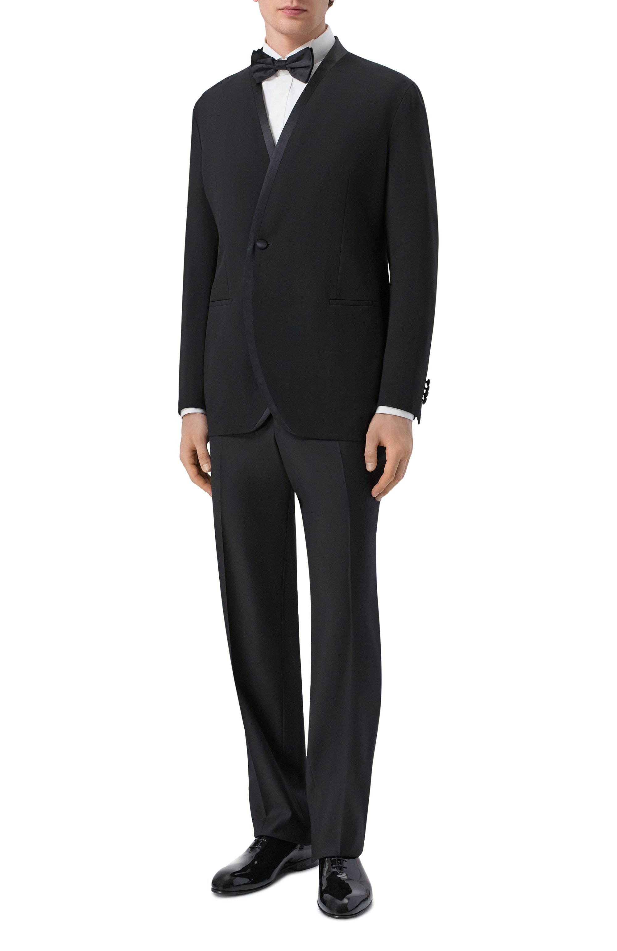 Лакированные оксфорды essential BRIONI, арт. QEIC0L/09707, фото 2