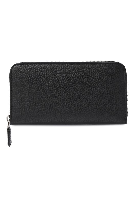 Кожаное портмоне Santoni UFPGA2372F0-AMML Чёрный UFPGA2372F0-AMML