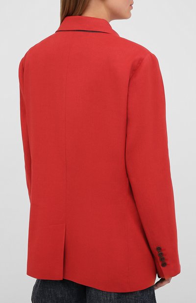 Жакет из смеси льна и хлопка BRUNELLO CUCINELLI, арт. MF5918985, фото 4