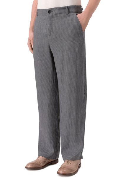 Льняные брюки HANNES ROETHER, арт. TRA21VEL.6069, фото 3