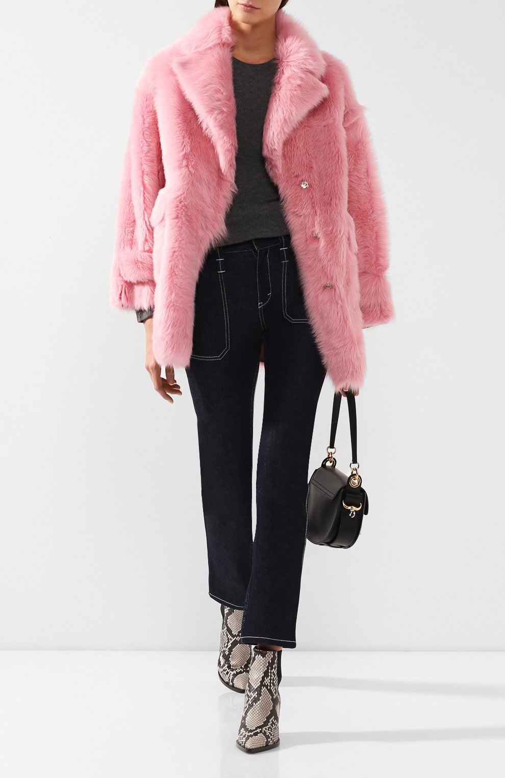 Шуба из овчины BLANCHA, арт. 19110/310/70/BUBBLE, фото 2