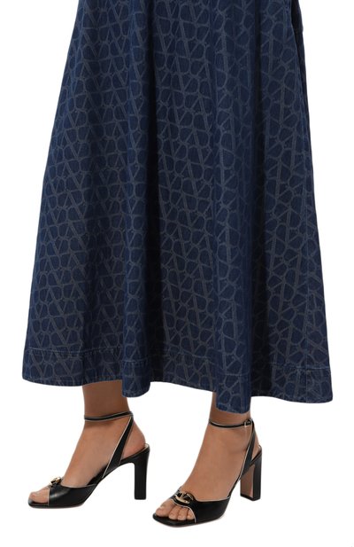 Кожаные босоножки vlogo VALENTINO, арт. 5W2S0JY8/EEY, фото 3