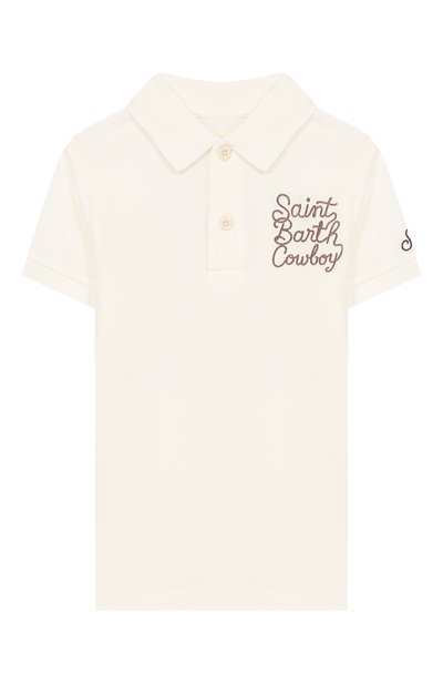 Хлопковое поло MC2 SAINT BARTH, арт. BEVH002-03797L/BEVERLY HILLS JR