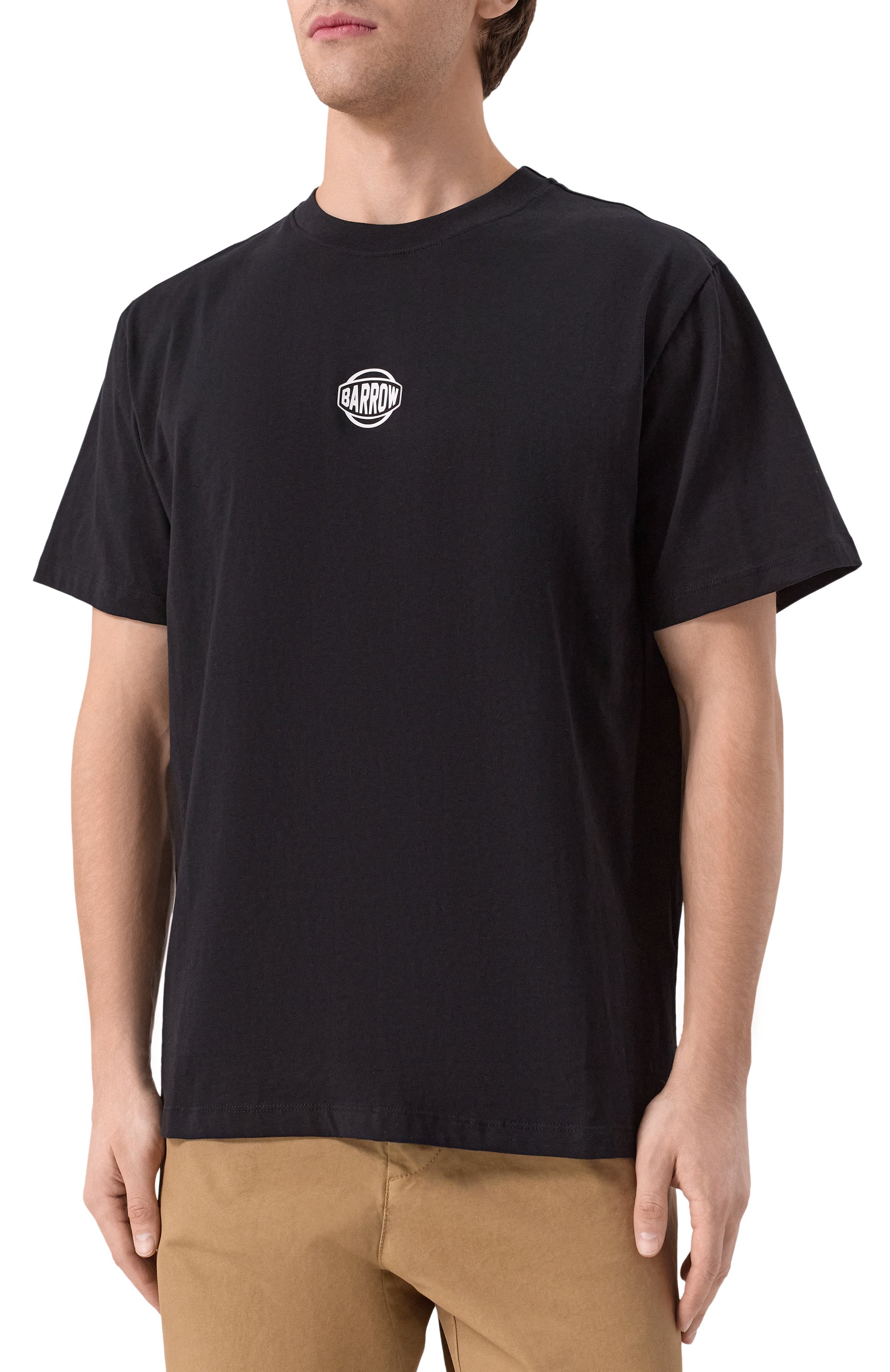 Хлопковая футболка BARROW, арт. S5BWMATH157, фото 3