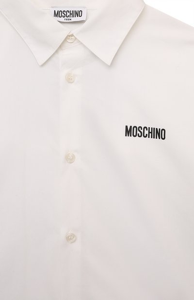 Хлопковая рубашка MOSCHINO, арт. HDC01X/LMA01/4-8, фото 3