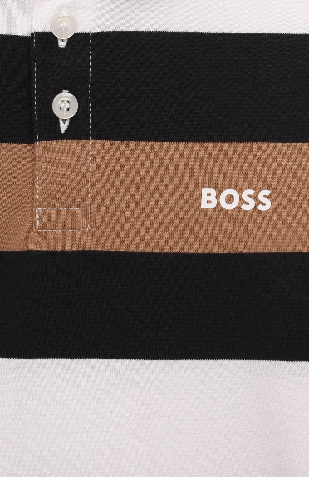 Хлопковое поло BOSS, арт. J50706, фото 3