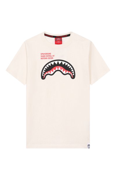 Хлопковая футболка SPRAYGROUND, арт. SPY1384IV0