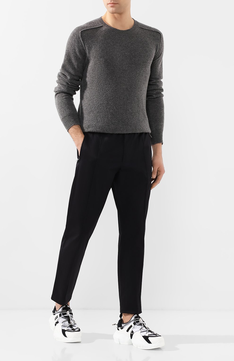 Комбинированные кроссовки diamond trail JIMMY CHOO, арт. DIAM0ND TRAIL/M/EHL, фото 2