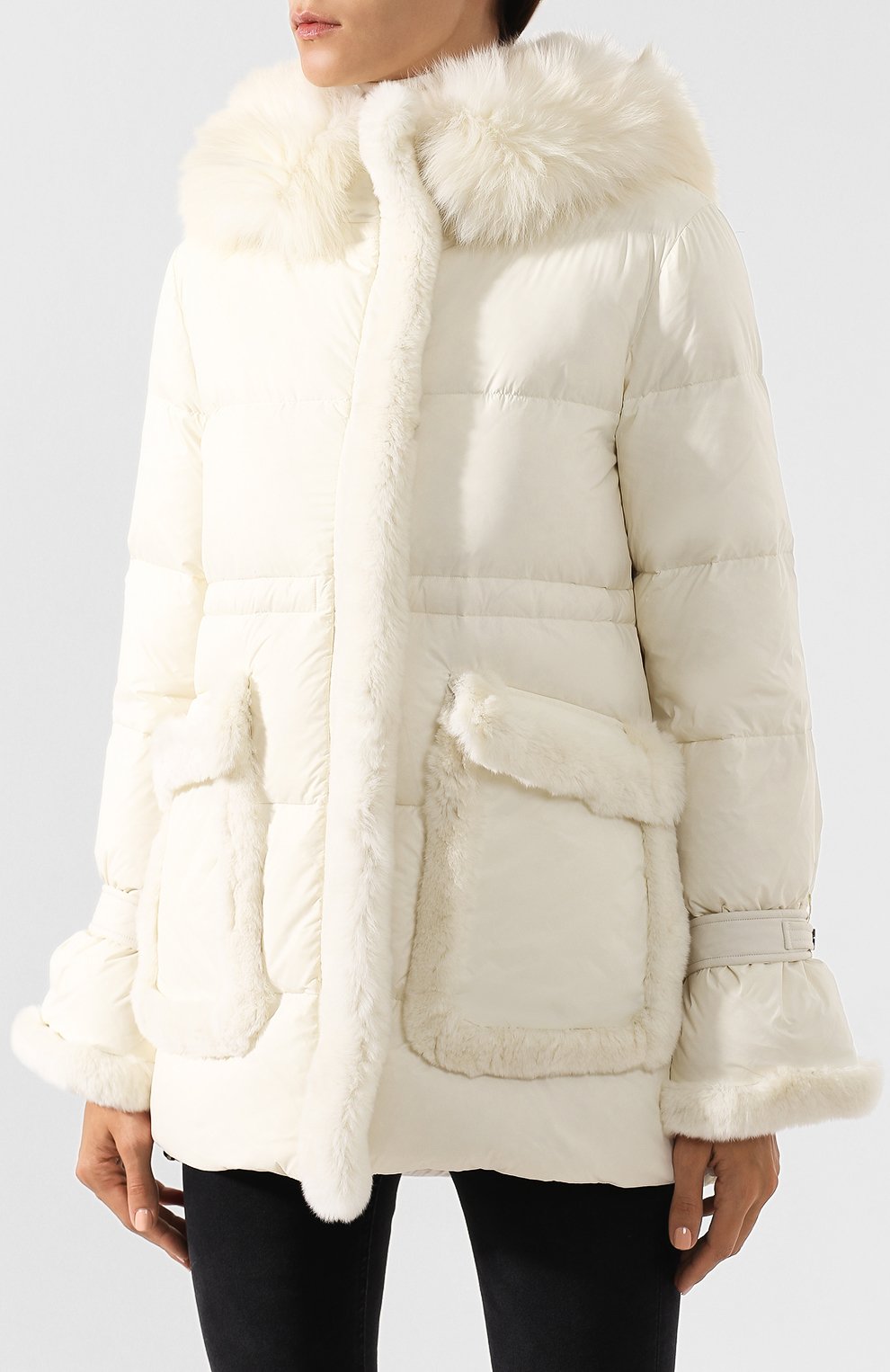 Пуховик с капюшоном MAX AND MOI, арт. H19FANNY, фото 3