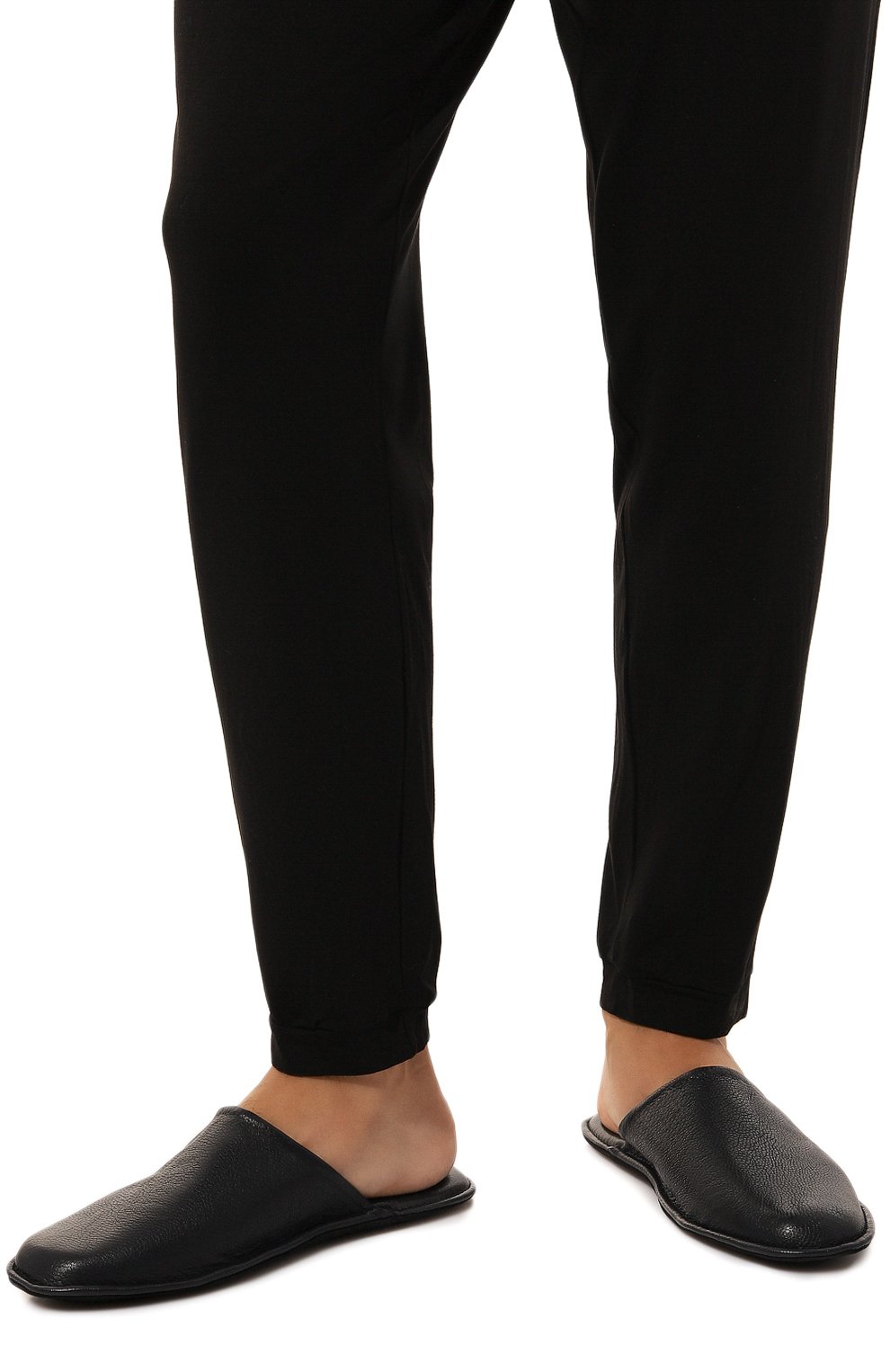 Кожаные домашние туфли HOMERS AT HOME, арт. 12045/BUFALIN0, фото 3