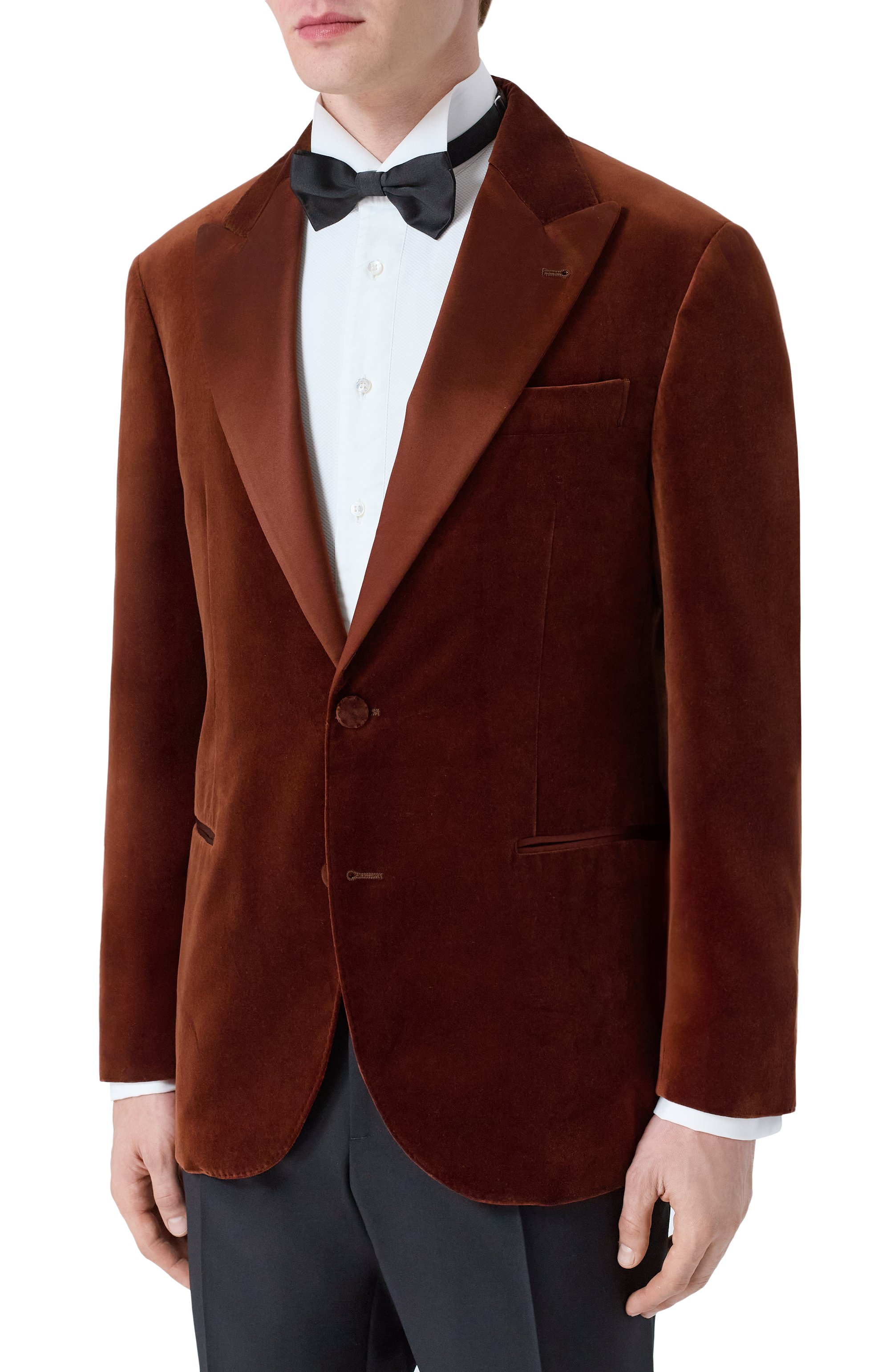 Бархатный пиджак BRUNELLO CUCINELLI, арт. MV420GS03, фото 3