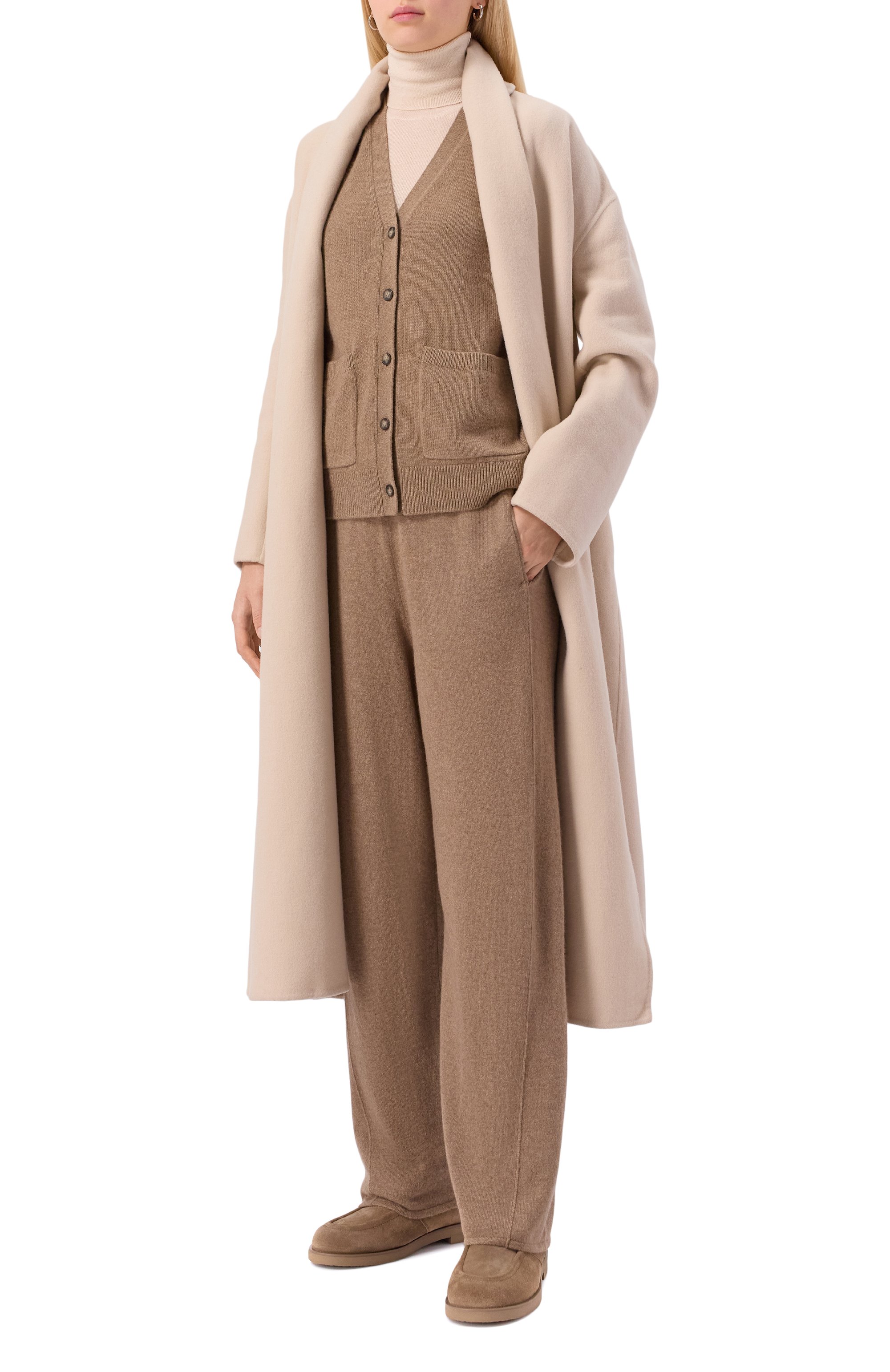 Кашемировые брюки 12 STOREEZ, арт. 134400, фото 2