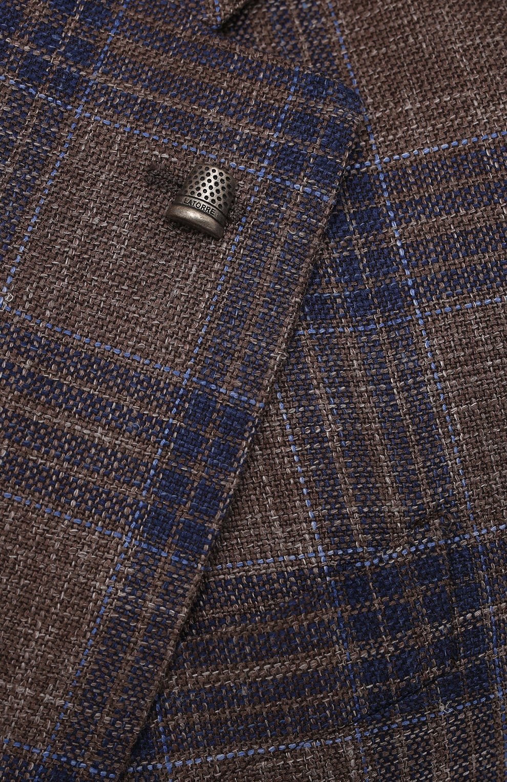 Пиджак из шерсти и шелка SARTORIA LATORRE, арт. EF74 70657, фото 5