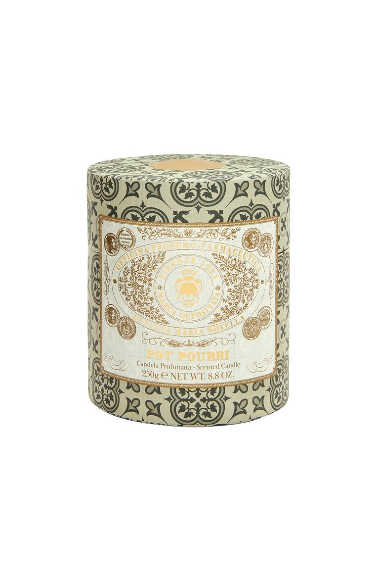 Свеча pot pourri (250g) SANTA MARIA NOVELLA бесцветного цвета, арт. SMN3466402 | Фото 4 (Региональные ограничения белый список (Axapta Mercury): Не проставлено; Нос: Не проставлено; Ограничения доставки: flammable, fragile-2)