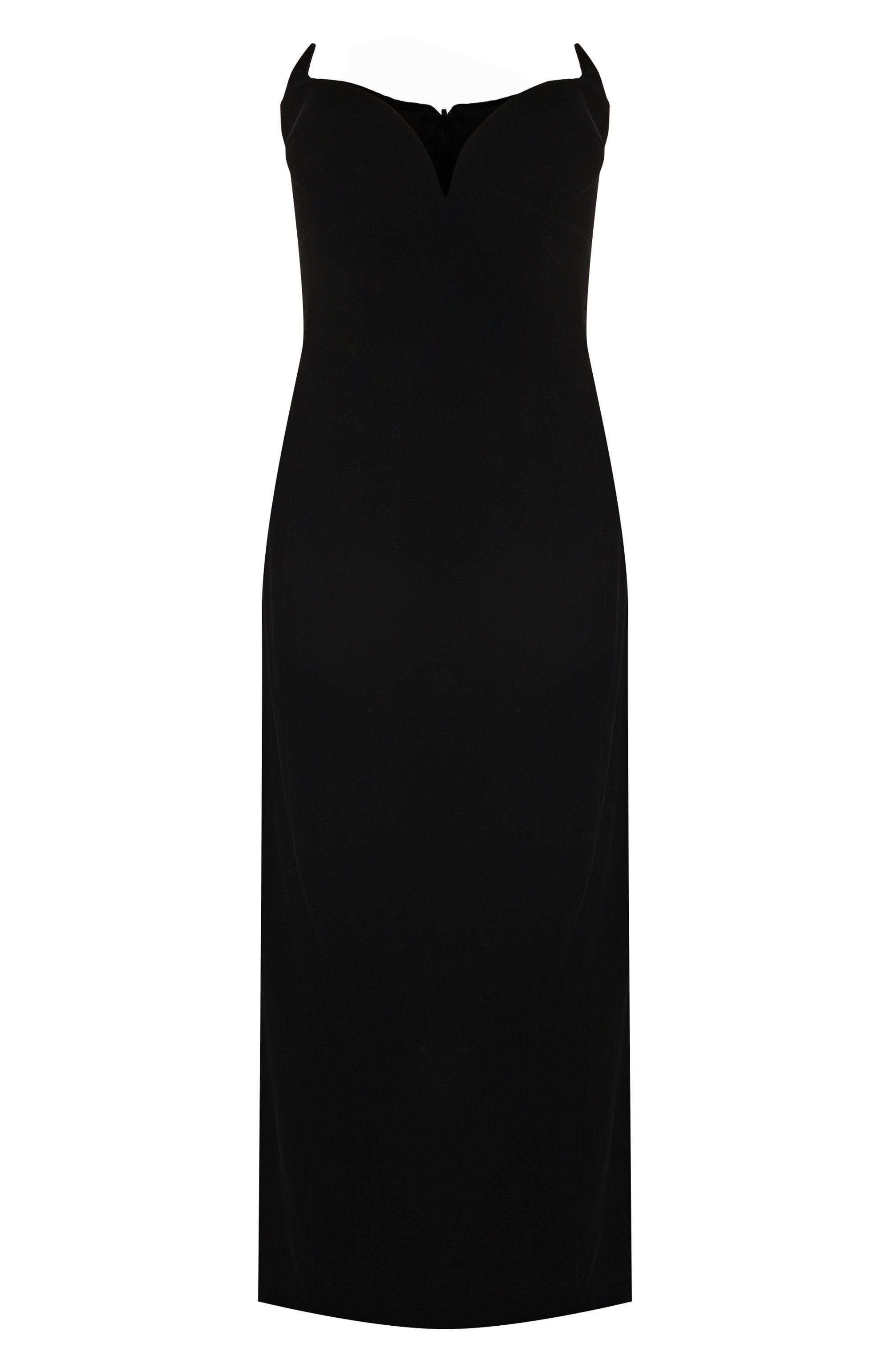 Бархатное платье MUGLER, арт. 25F1R01708477, фо�то 1