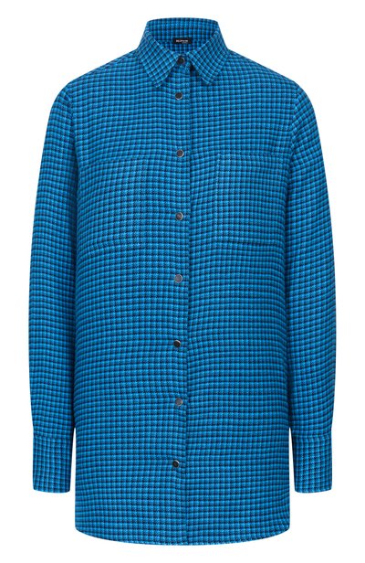 Женская хлопковая рубашка KITON, арт. D52445H09463