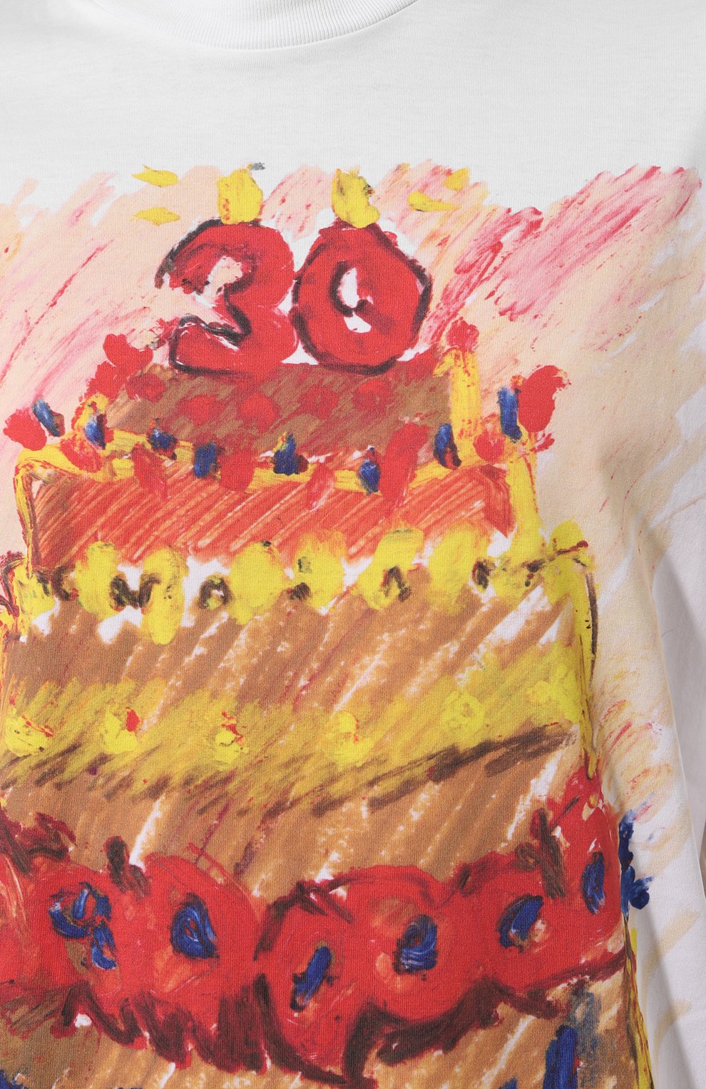 Хлопковая футболка MARNI, арт. THJE0263PB/USCX15, фото 5