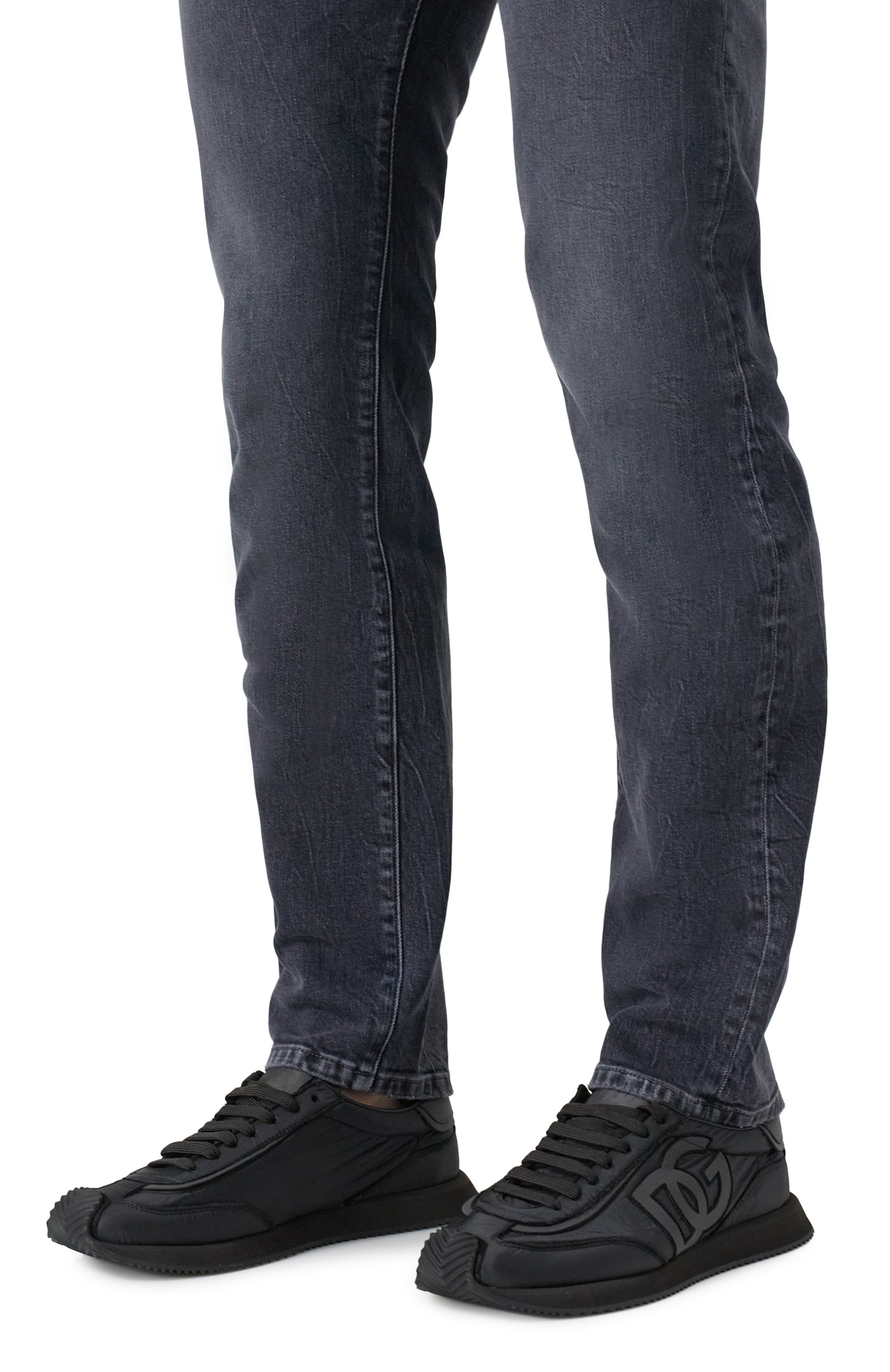 Комбинированные кроссовки dg cushion DOLCE & GABBANA, арт. CS2288/AF992, фото 3