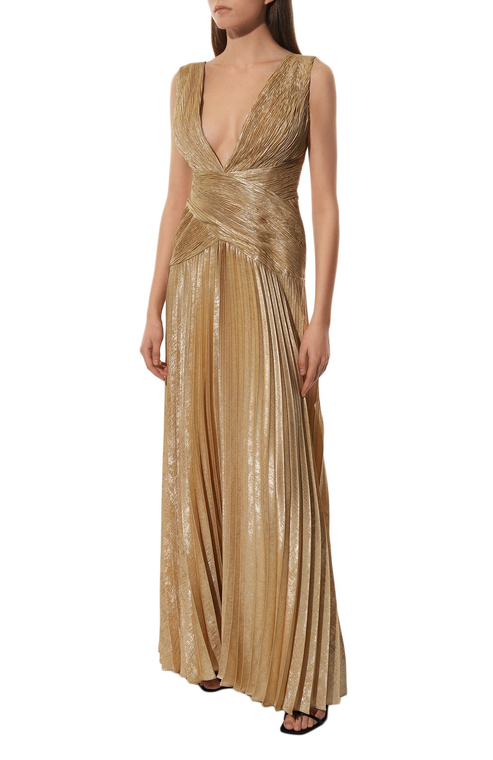 Платье SPERANZA COUTURE золотого цвета по цене 270000 руб., арт. SC021, фото 2 Платье SPERANZA COUTURE, арт. SC021, фото 2